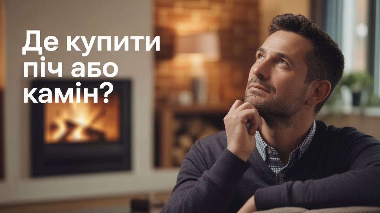 Де купити камін або піч?