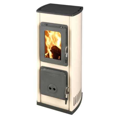 Сталева піч Thorma MILANO IIb thermoplatte 5 кВт capuccino, фото 1 , 32317.5грн