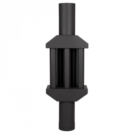 Теплообмінник нержавіючий фарбований чорний 130 мм, фото 1 , 4460грн