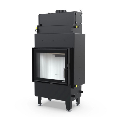 Камінна топка з водяним контуром Defro Home Navi SM TZ 14 кВт на дровах, фото 1 , 182936грн