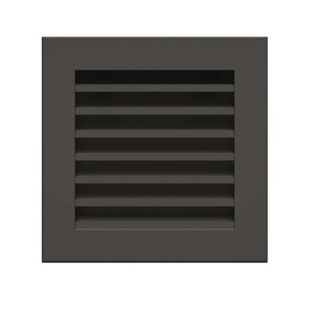 Вентиляційна решітка для каміна SAVEN Hide 17x17 чорна, фото 1 , 597.9062грн
