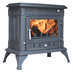 Чавунна піч-камін Bonfire BF043 18 кВт на дровах фото