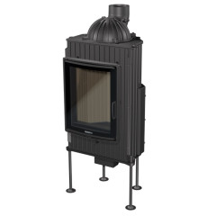 Камінна топка Nordflam Horn Panorama Black Decor фото