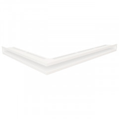 Вентиляційна решітка для каміна SAVEN Loft Angle 60х800x600 біла фото