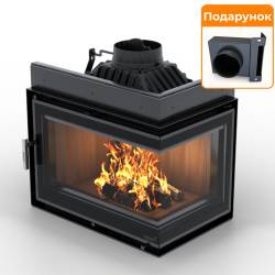 Чавунна камінна топка Ravan IMPERIAL 700 R на дровах 16 кВт фото