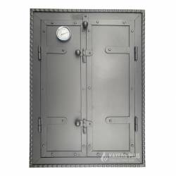 Дверцята для коптильні STYLE 500x700 утеплені з вогнетривкої сталі фото