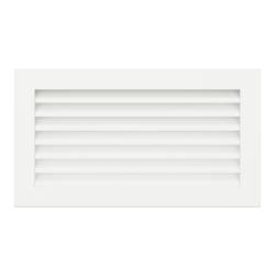 Вентиляційна решітка для каміна SAVEN Hide 17x30 біла фото
