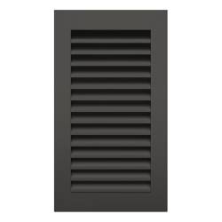 Вентиляційна решітка для каміна SAVEN Hide Vertical 30x17 чорна фото
