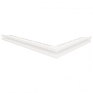 Вентиляційна решітка для каміна SAVEN Loft Angle 60х600x800 біла фото
