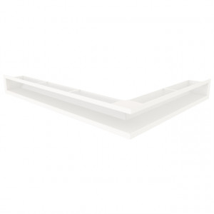 Вентиляційна решітка для каміна SAVEN Loft Angle 90х600x800 біла фото