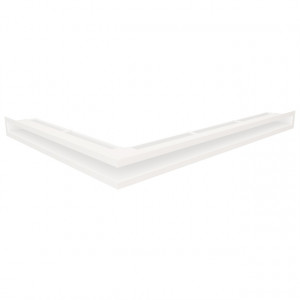 Вентиляційна решітка для каміна SAVEN Loft Angle 60х800x600 біла фото