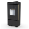 Сталева дров'яна піч-камін Defro Home CUBE MINI 6.6 кВт, фото 2, 82176грн
