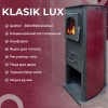 Піч Termo Sistem KLASIK LUX із котлової сталі бордо для дому та дачі з варильною поверхнею, фото 6, 9079.2282грн