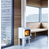Чавунна піч Jotul F 105 R LL WHE на коротких ніжках білого кольору , фото 4, 170748грн
