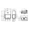 Камінна топка HITZE HST68X43.RG, фото 5, 89612грн