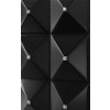 Біокамін KRATKI EGZUL з кристалами SWAROVSKI чорний матовий, фото 3, 38700грн