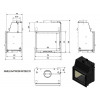 Камінна топка KRATKI AMELIA PW 24 DECO + змійовик з водним контуром, фото 5, 109297.5грн