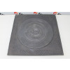 Плита чавунна одноконфоркова 550х550 мм з візерунком "Булат" , фото 6, 2403грн