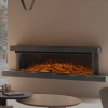 Трьохсторонній електрокамін La Nordica LUMEN 1600 з обігрівом (з рамкою ANTHRACITE), фото 5, 229896грн