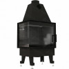 Кутова камінна топка M-FIRE 60 14 кВт на дровах (ліве скло) чорний шамот, фото 2, 102255грн