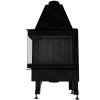 Кутова камінна топка M-FIRE 60 14 кВт на дровах (ліве скло) чорний шамот, фото 4, 102255грн