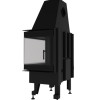 Кутова камінна топка M-FIRE 60 14 кВт на дровах (ліве скло) чорний шамот, фото 6, 102255грн