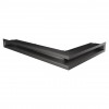 Вентиляційна решітка для каміна SAVEN Loft Angle 60х400x600 графітова, фото 3, 2439.562грн