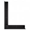 Вентиляційна решітка для каміна SAVEN Loft Angle 90х600x800 чорна, фото 2, 3234.0945грн