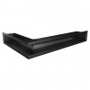 Вентиляційна решітка для каміна SAVEN Loft Angle 90х600x400 чорна, фото 5, 2666.688грн