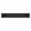 Вентиляційна решітка для каміна SAVEN Loft 60х400 чорна, фото 3, 850.9055грн