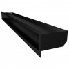 Вентиляційна решітка для каміна SAVEN Loft 90х1000 чорна, фото 2, 1664.6375грн