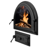 Комплект чавунних дверцят Iron Fire Viola 585х440 мм + піддувальна Style 50 315х165 мм, фото 3, 10790.0415грн