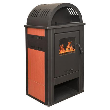 Печь на дровах Termo Sistem ELEGANT - LUX (красный) 8 кВт, фото 1 , 15722.595грн