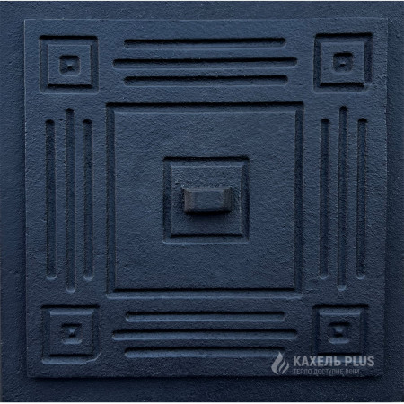Чугунная дверца прочисная сажетруска "Eris 2" 170x170 мм, фото 1 , 790грн