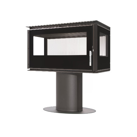 Стальная печь-камин Carbel RA-100-2 Thermic, фото 1 , 164142грн