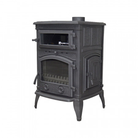 Чугунная печь Flame Stove  Sirius Mega с духовкой и боковой дверкой, фото 1 , 49875грн