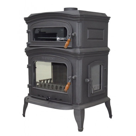 Чугунная печь Flame Stove Altara Premium с духовкой и боковой дверкой, фото 1 , 53105грн