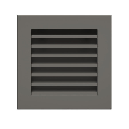 Вентиляционная решетка для камина SAVEN Hide 17x17 графитовая, фото 1 , 597.9062грн