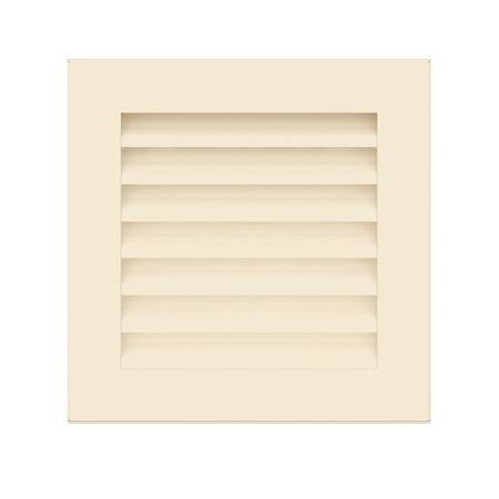 Вентиляционная решетка для камина SAVEN Hide 17x17 кремовая, фото 1 , 597.9062грн