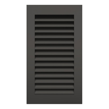 Вентиляционная решетка для камина SAVEN Hide Vertical 30x17 черная, фото 1 , 879.9375грн
