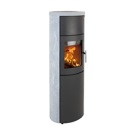 Аккумуляционная печь-камин на дровах Heta Scan-Line 840S 6,8 кВт (Soapstone), фото 1 , 292777.5грн