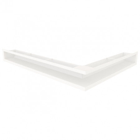 Вентиляционная решетка для камина SAVEN Loft Angle 90х600x800 белая, фото 1 , 3234.0945грн