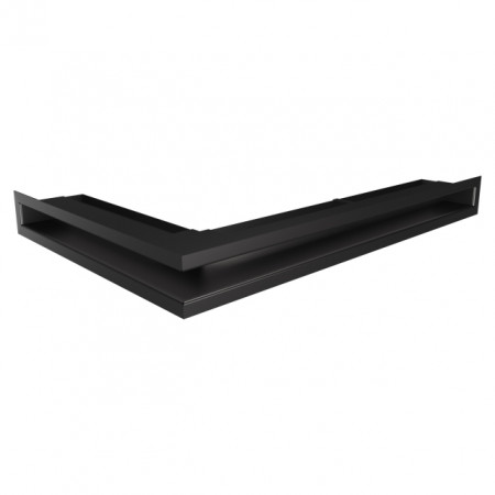 Вентиляционная решетка для камина SAVEN Loft Angle 60х600x400 черная, фото 1 , 2439.562грн