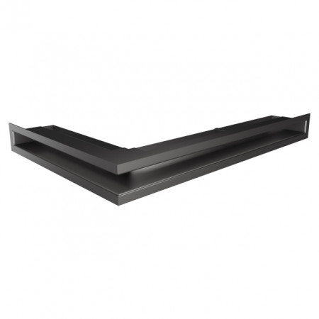 Вентиляционная решетка для камина SAVEN Loft Angle 60х600x400 графитова, фото 1 , 2439.562грн