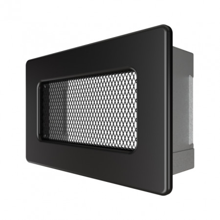 Вентиляционная решетка для камина SAVEN 11х17 черная, фото 1 , 339.872грн