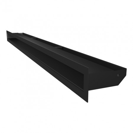 Вентиляционная решетка для камина SAVEN Loft 60х1000 черная, фото 1 , 1314.1445грн