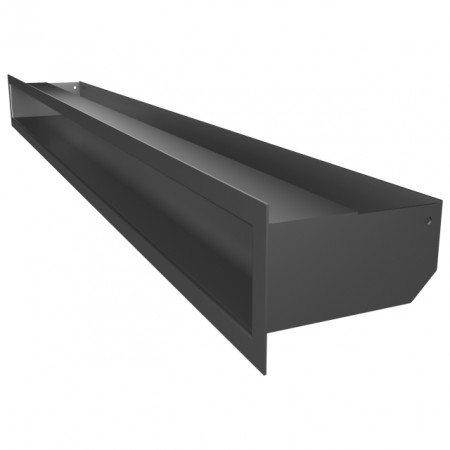 Вентиляционная решетка для камина SAVEN Loft 90х1000 графитовая, фото 1 , 1664.6375грн
