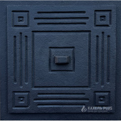 Чугунная дверца прочисная сажетруска "Eris 2" 170x170 мм фото