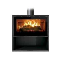 Каминная топка отдельностоящая с нишей для дров Carbel RI-100 Thermic фото