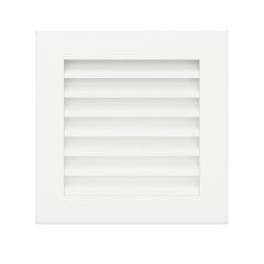 Вентиляционная решетка для камина SAVEN Hide 17x17 белая фото